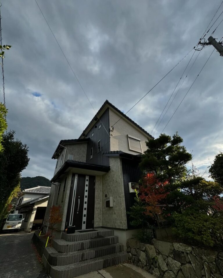 T様邸の外壁塗装工事が完了致しました1